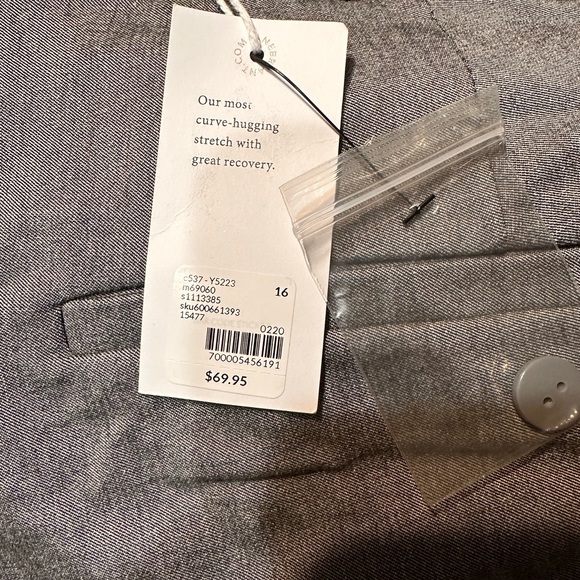 Sexy Stretch Size 16 Gray Dress Pants - Picture 3 of 4